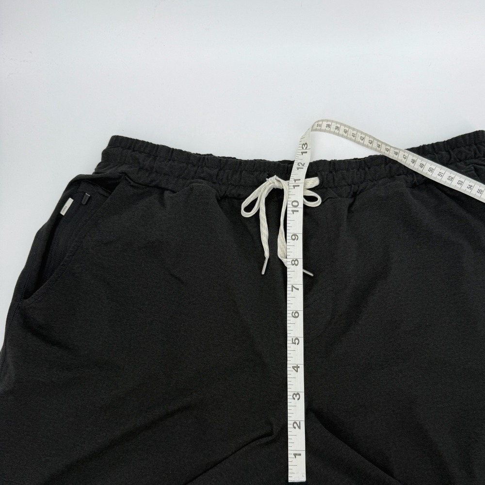 Vuori Black Heather Ponto Performance Shorts 7" Size XL DreamKnit V344 - Picture 9 of 10